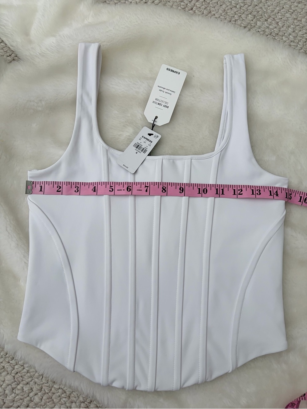 Express Body Contour High Compression
Corset Cropped Tank - Picture 6 of 8